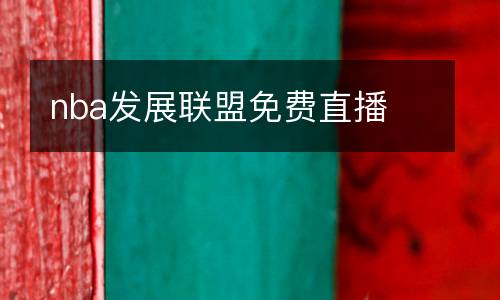 nba發(fā)展聯盟免費直播